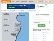 Tablet Screenshot of costa-atlantica.enbuenosaires.com.ar