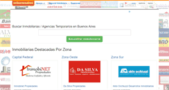 Desktop Screenshot of inmobiliarias.enbuenosaires.com.ar